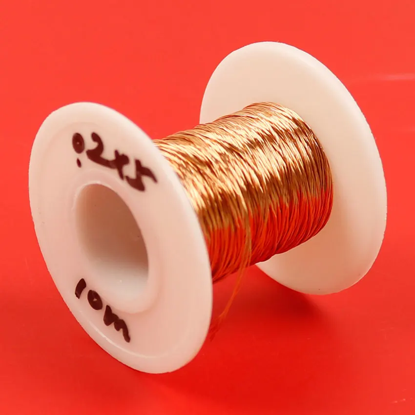 Cltgxdd 0.2x5 0.2x10 0.2x15 0.2x20 0.2x30 0.2x50 0.2x60 Strand Litz Wire 0.2mm Polyurethane Enameled Round Copper Stranded Wire