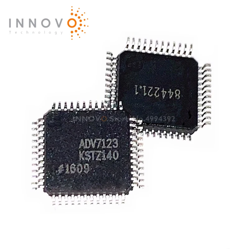 1PCS ADV7123KST140 ADV7123 ADV7123 - CMOS 330 MHz Triple 10-Bit High Speed Video DAC IC CHIP New original