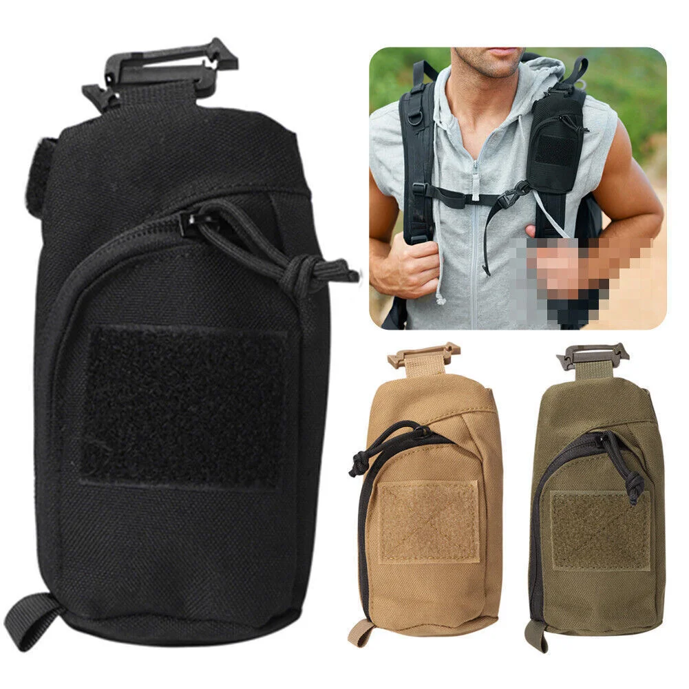 Tactical EDC Pouch for Hiking, Camping, Military Shoulder Strap Bag MOLLE-Compatible Compact Organizer for Phone/Tools