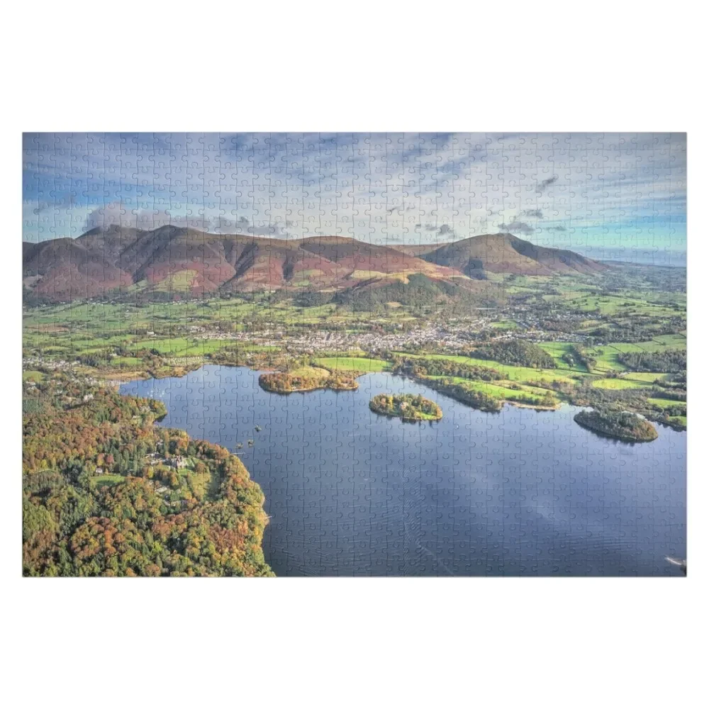

Derwentwater, Keswick & Skiddaw Jigsaw Puzzle Custom Photo Wooden Animal Puzzle