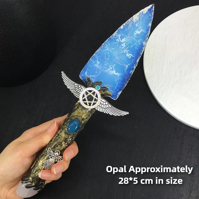 Go Game – épées d'armes en obsidienne de haute qualité, périphériques de jeu, artefacts artisanaux en cristal, ornement de collection de bureau, jouet pour garçon, cadeau