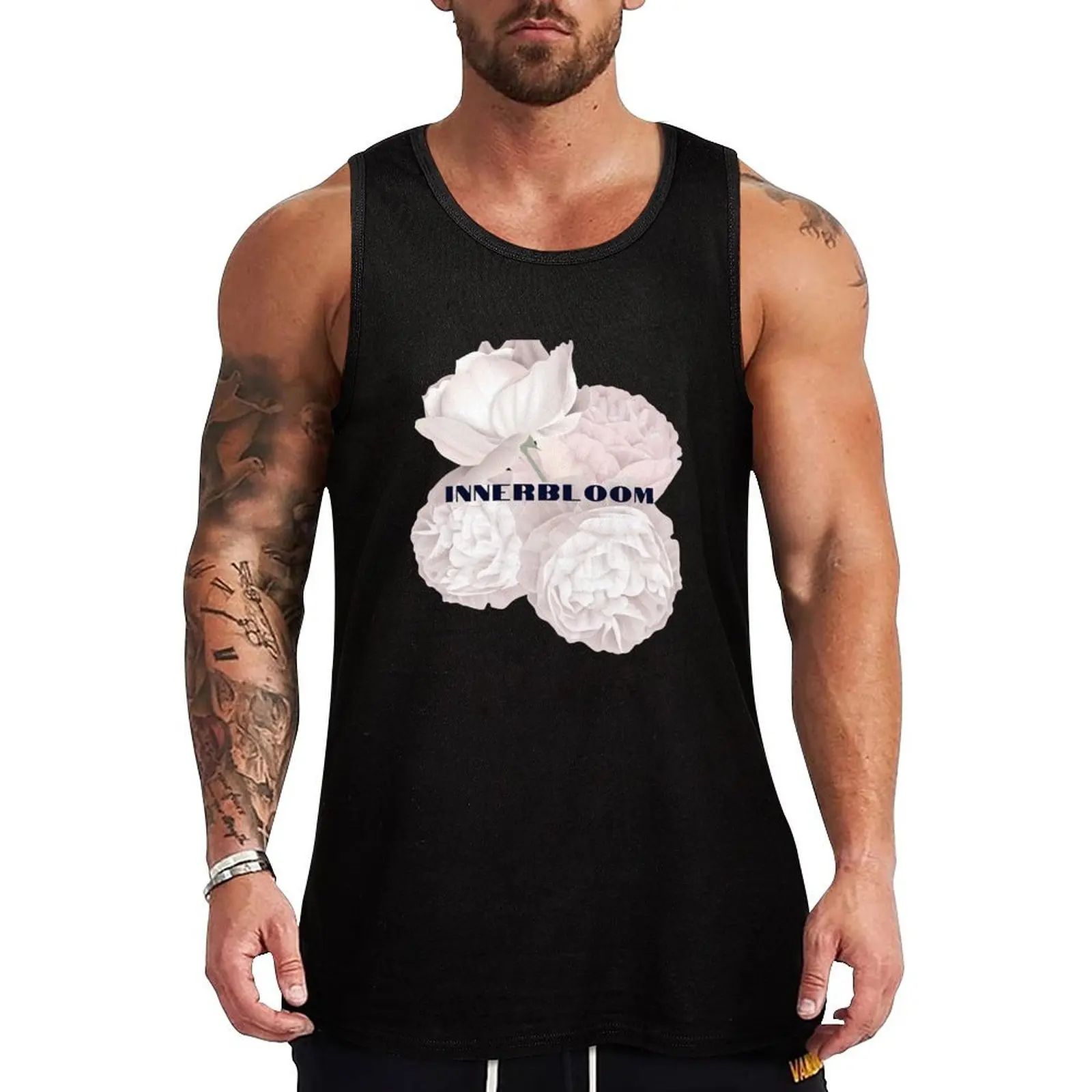 

rufus du sol , Innerbloom Tank Top Men's clothes luxury style best selling products Sleeveless top Male vest