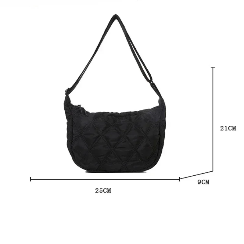 Embroidery Crossbody Bags for Women Large Capacity Handbags Shoulder Messenger Bag Female Popular Fashion Hobos Shopper Bag Sac image 3