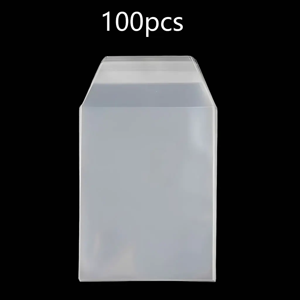 100PCS Clear Beschermende Sleeves Fit Voor 35PT-100PT Hard Plastic Kaarthouder Voor Pokemon TCG Game Trading Sportkaarten Protector - afbeelding 1