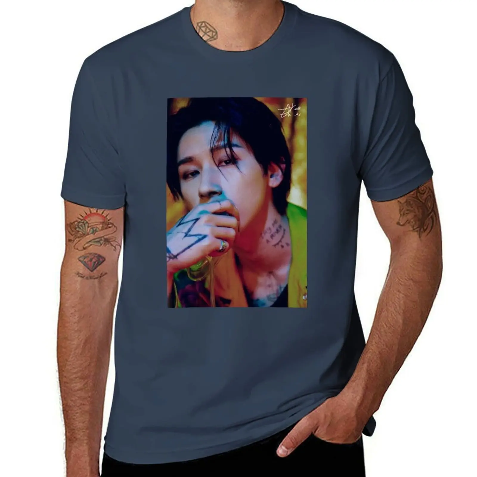 

I.M Monsta X T-Shirt man t shirt designer t shirt man casual t shirts for man graphic funny T-Shirt