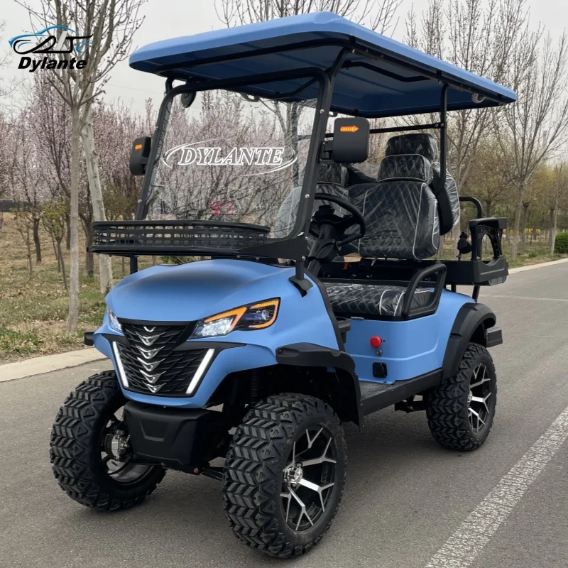 

Best Selling 4-6 Seater Golf Cart with 4KW 5000W Custom Motor and Advanced Suspension, a Golf Course and Hunting Club Car