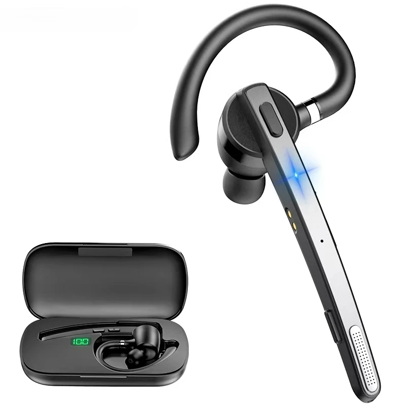 

High Quality New Bee M53 Bluetooth Headset Wireless Earpiece with ENC CVC8.0 Noise Cancelling Microphone Business Earphone
