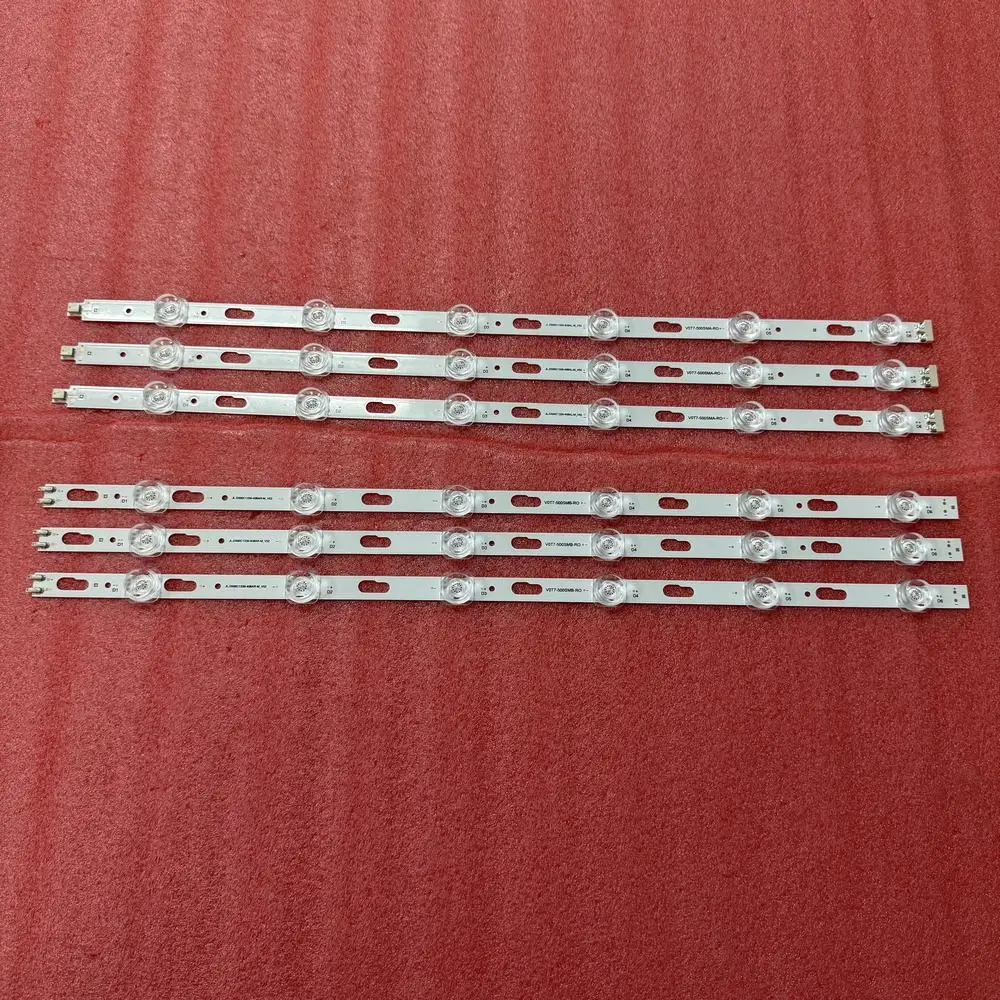 Striscia LED completa per Samsung UE50TU7570U UE50TU7095U UE50TU8005K UE50TU7000K UE50TU8002K UA50TU8000 UA50TU7000 UN50TU8000G