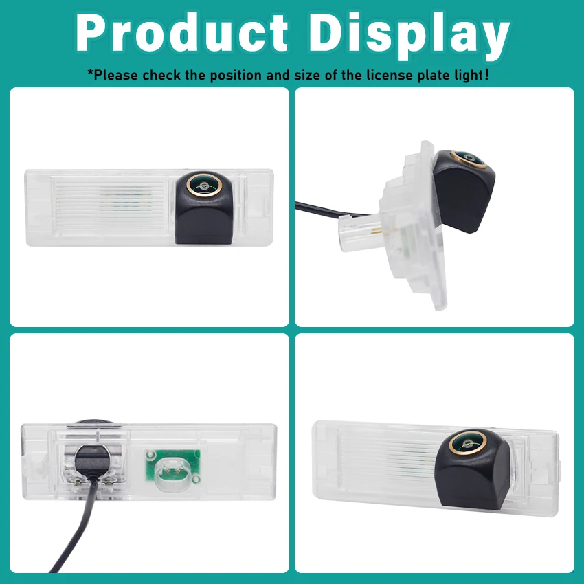 CVBS AHD 후방 카메라, 미니 클럽맨 F54 컨트리맨 카브리오 F55 F56 F57 F60, BMW X2 X4 나이트 비전 어안 렌즈용