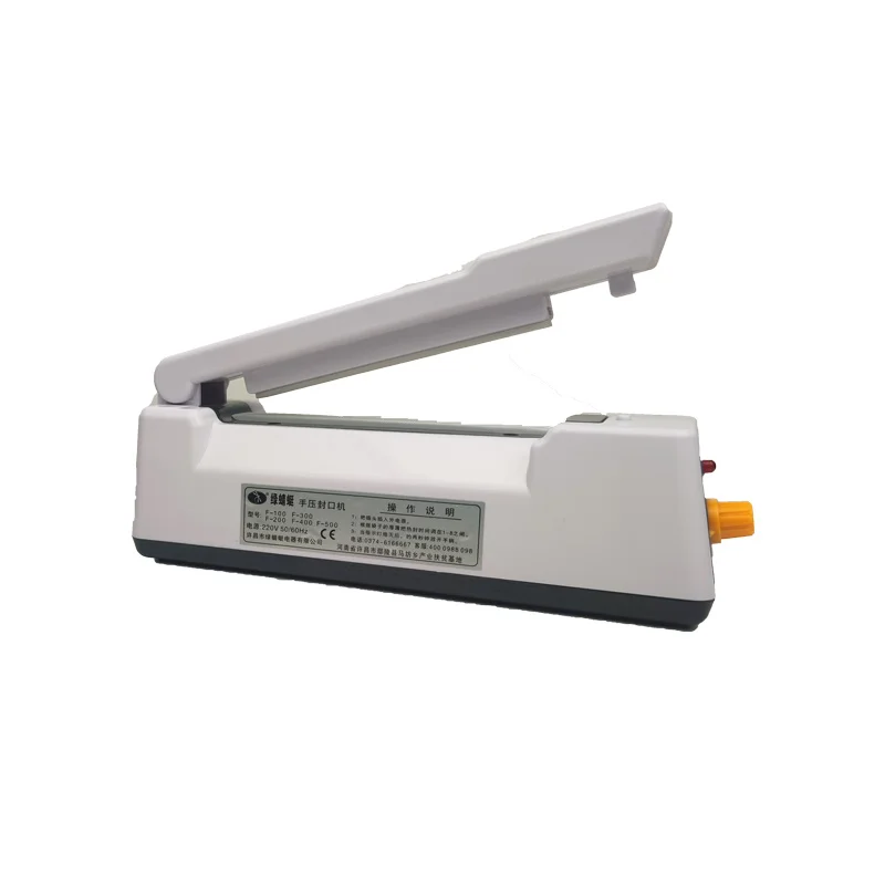 Импульсная машина для запечатывания пакетов 12 см, ручной нагрев для 100 мм, 4-дюймовый пластиковый алюминиевый пластиковый пакет, упаковочное устройство