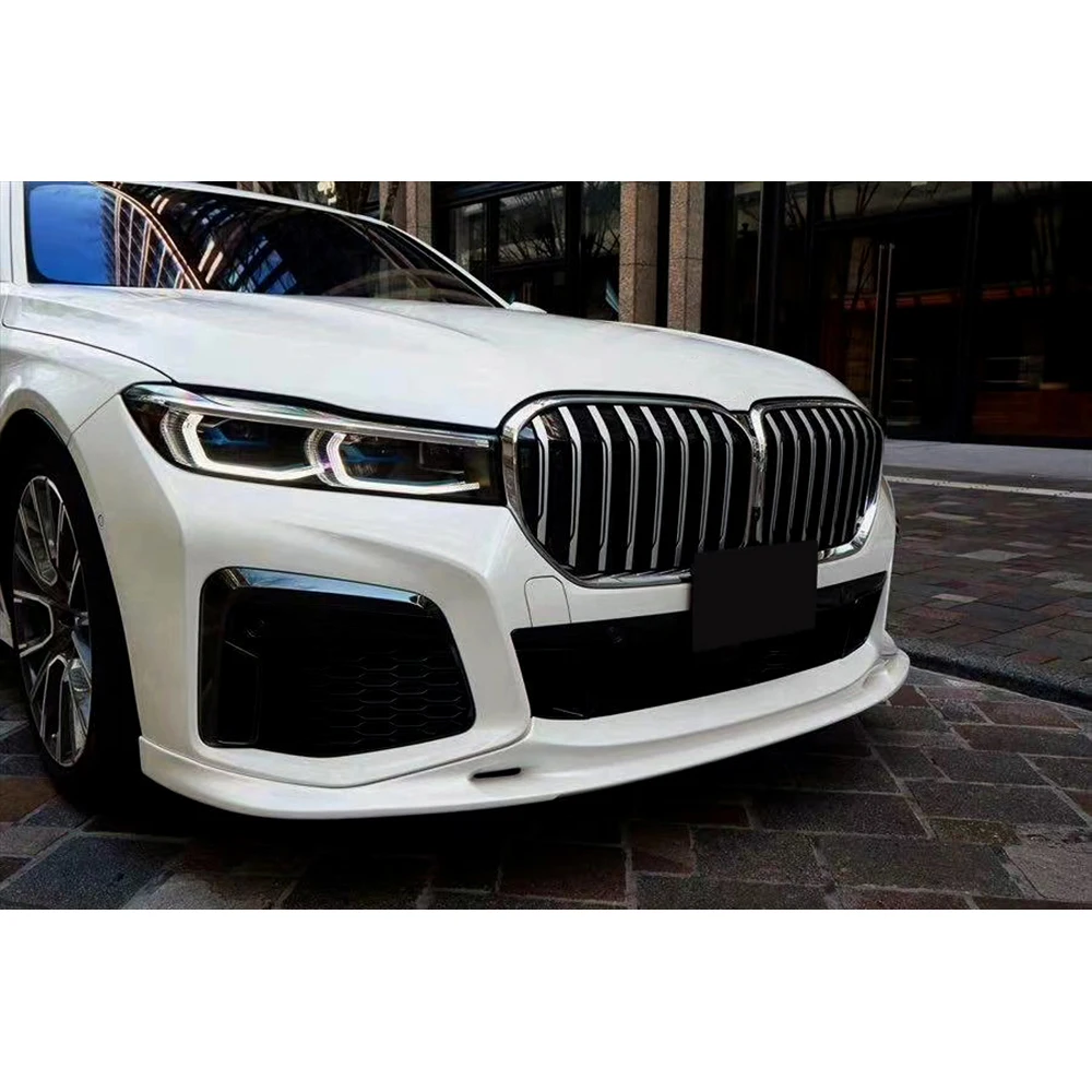 

Передний бампер из углеродного волокна, спойлер для подбородка для BMW 7 серии G11 G12 730 740 750 760 M-Tech 2019-2022, украшение бампера FRP