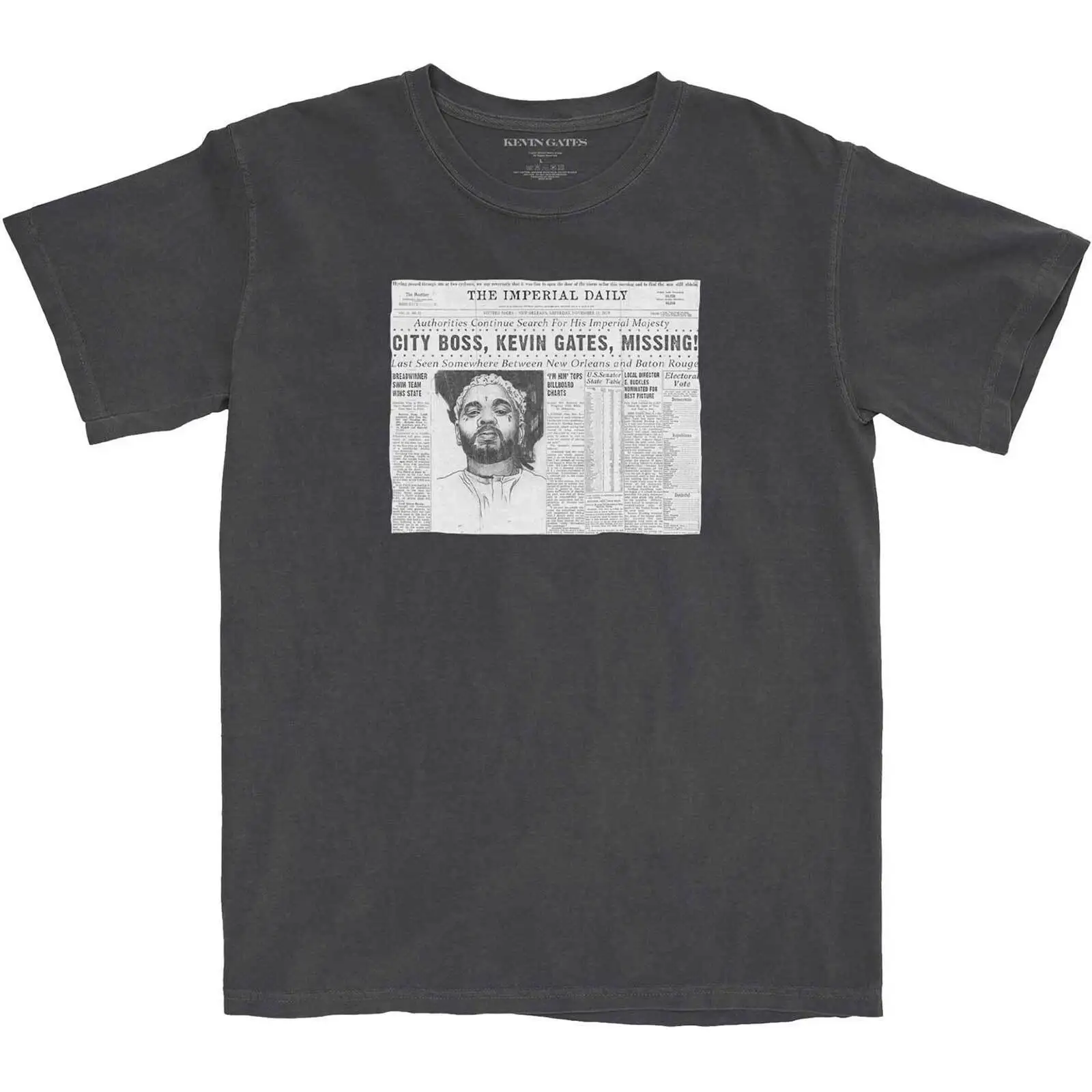 Kevin Gates T Shirt The Paper