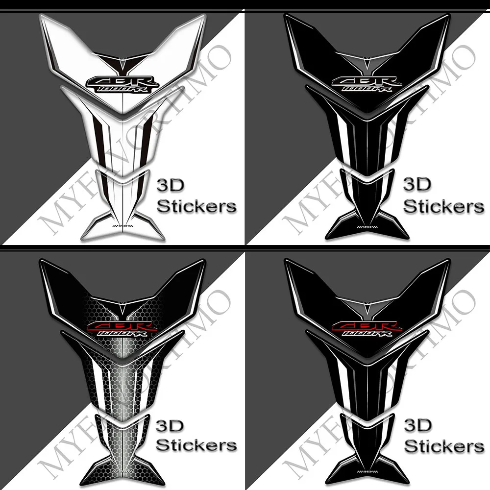 

For Honda CBR 1000 RR 1000RR CBR1000RR HRC Fairing Fender Tank Pad Protector 3D Stickers Decals Gas Fuel Oil Kit Knee Fireblade