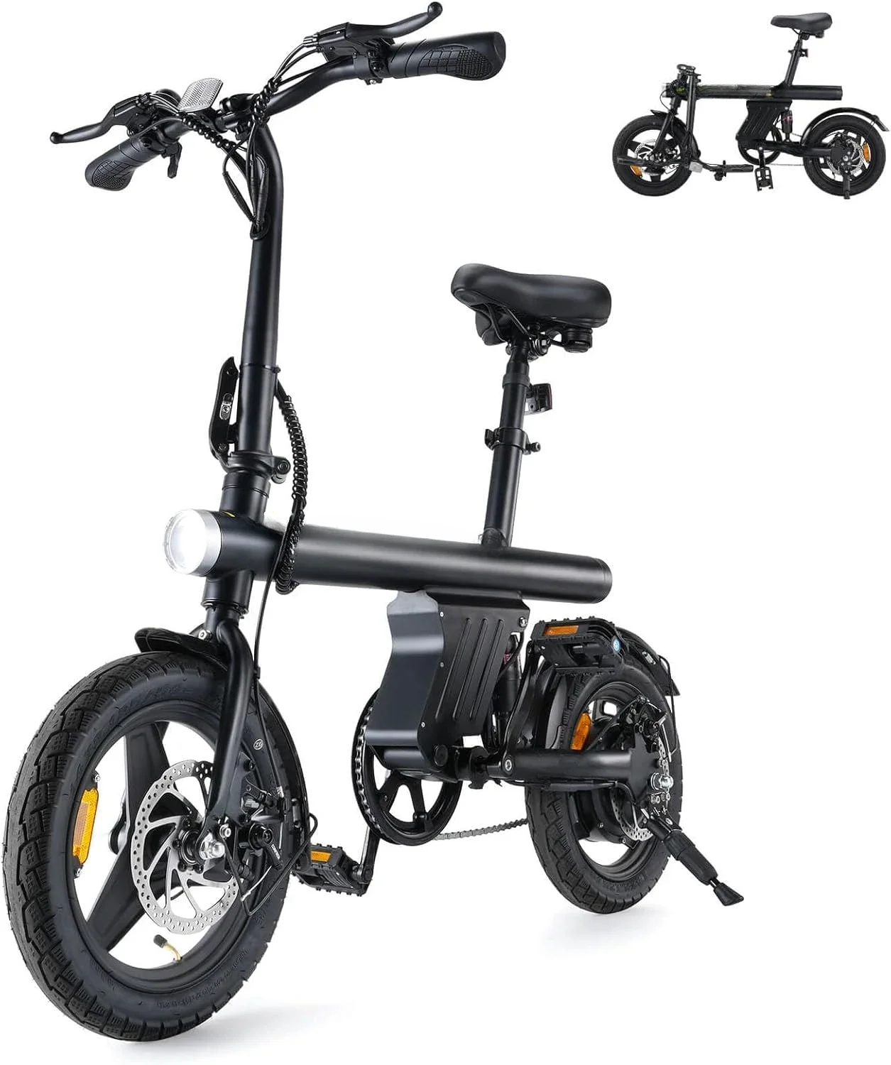 home.U1 Electric Bike for Adults 500W Motor, 20 mph Folding Ebike, 14