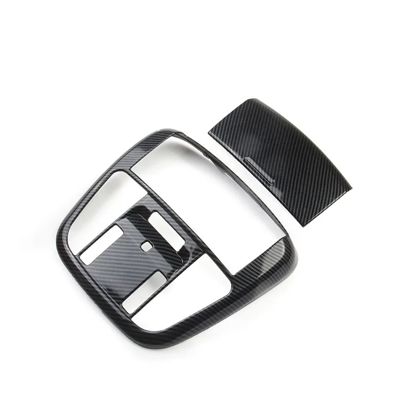 Carbon fiber interior trim black interior patch