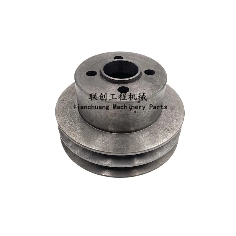 

For Sany SY195 205 215-8S-9 modified small water pump pulley Mitsu-bishi 6D34 engine pulley excavator accessories