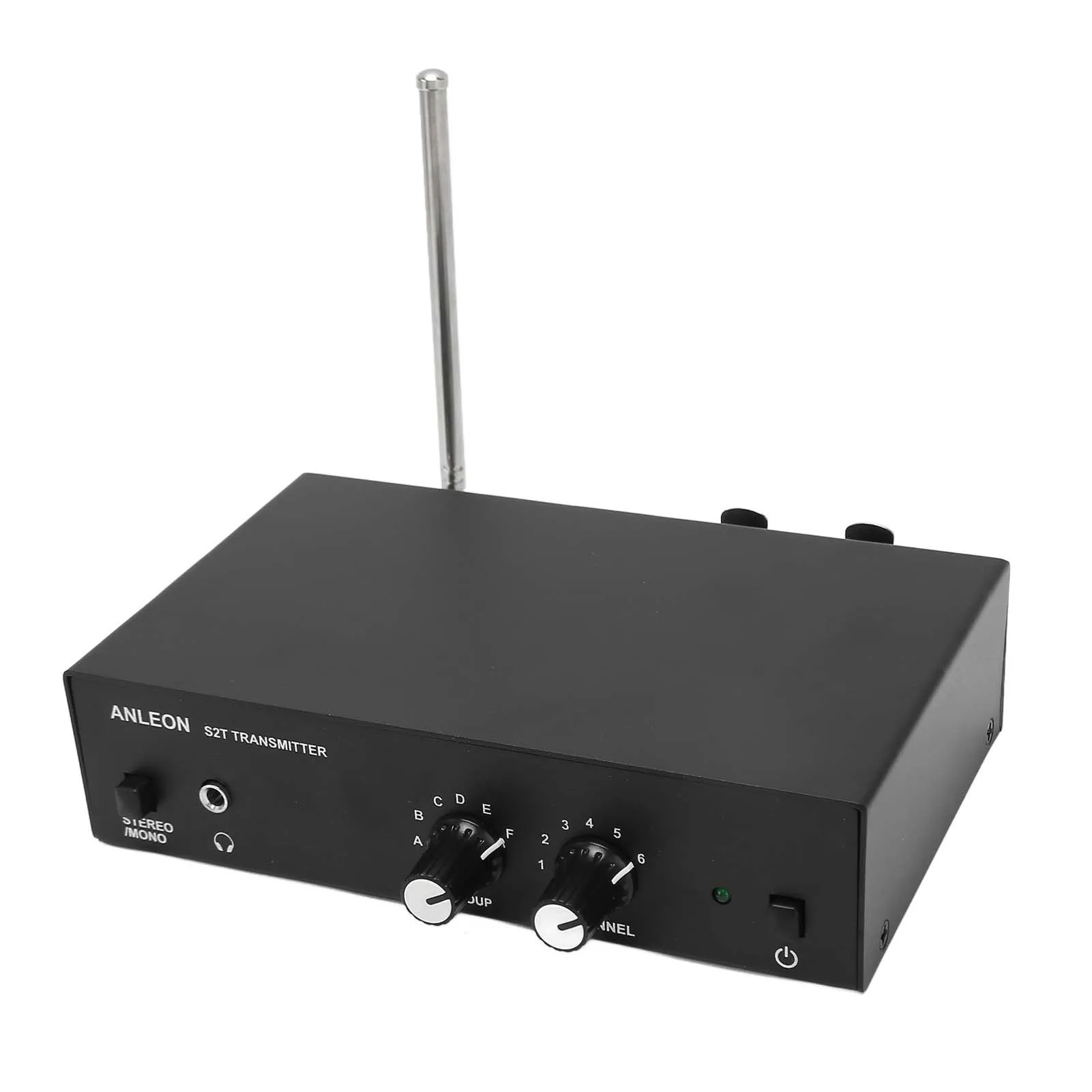 Upgraded ANLEON S2 UHF Stereo Wireless Monitor System 863‑865MHz Wireless Monitor Transmitter Receiver with Earphone 100‑240V