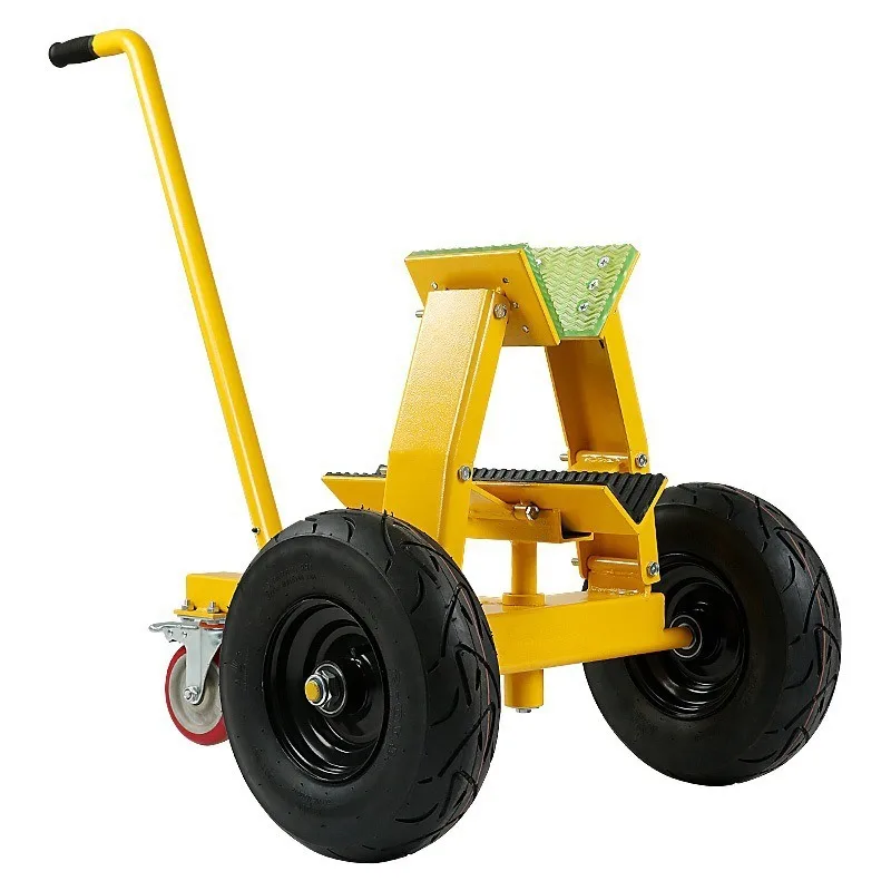 Plate Glass Transport Cart 250KG Marble Stone Self Lock Tile Clamp Trolley For Construction Decoration Handling