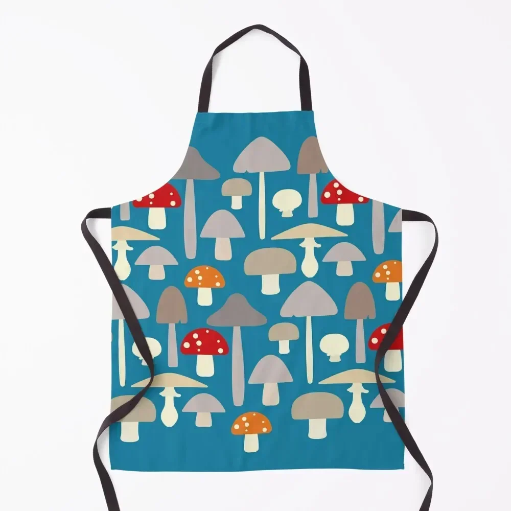 

Mushrooms Apron Home And Kitchen for women halloween Kitchen And Home Items for home useful pieces Apron
