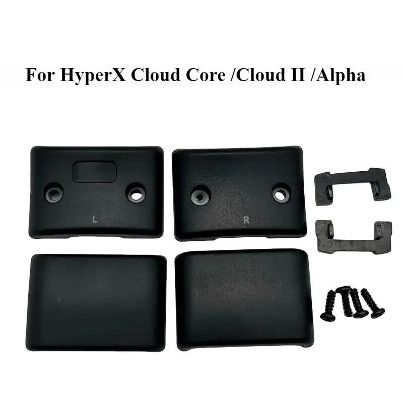 Hebilla de bisagra de plástico para auriculares con cable HyperX Cloud Core /Cloud II /Alpha, no compatible con auriculares inalámbricos
