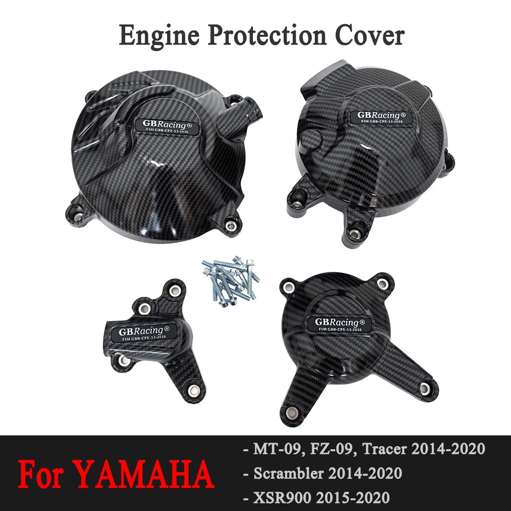 

MT-09 Motocrosss Engine Cover Guard Protection For GBRacing For YAMAHA MT09 FZ09 Tracer 900 SXR900 2014-2020