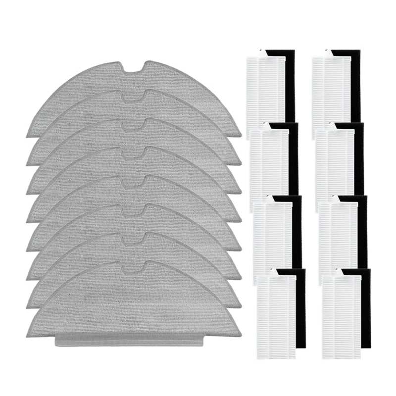 Для Eufy Robovac L35 Hybrid/L35 гибридный пылесос Hepa фильтр швабра подушечка для чистки пола-A66K