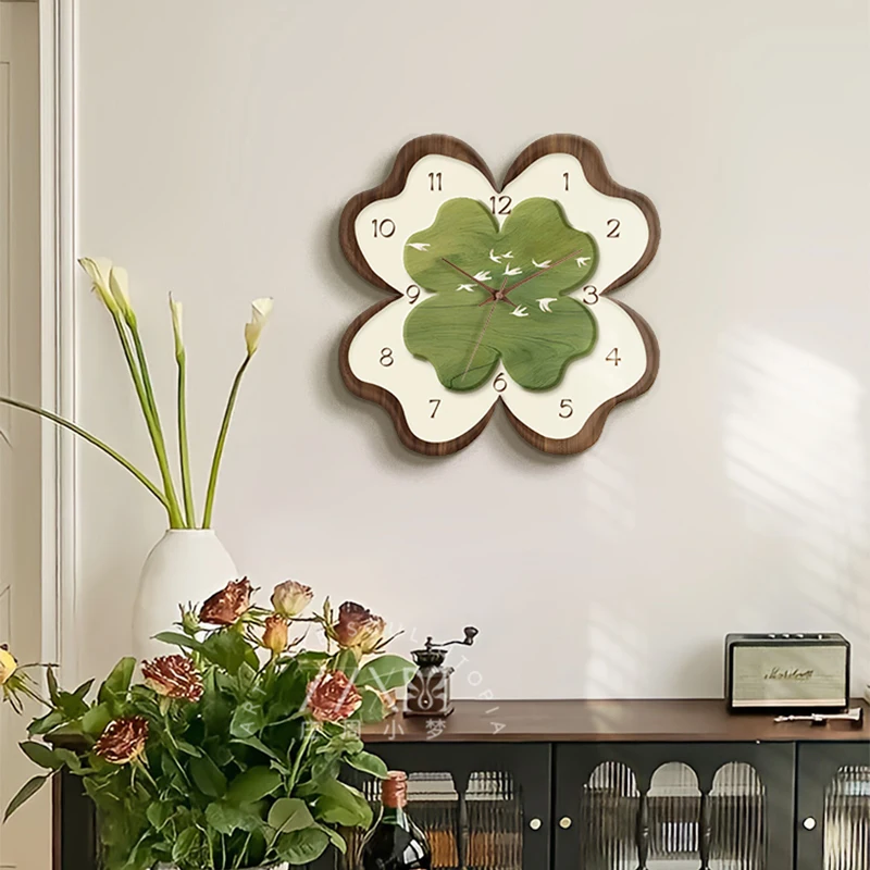 

French Retro Living Room Wall Clock Nordic Creative Living Room High-end Wall Clock Designer Home Decor Orologio Da Parete FYWC
