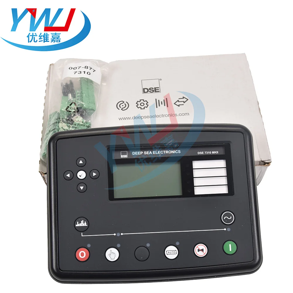 الأصلي DeepSea DSE7310 MKII السيارات بدء مولد شاشة الكريستال السائل لوحة التحكم مع نظام التحكم المولد DSE 7310 DSE 7320 MK2