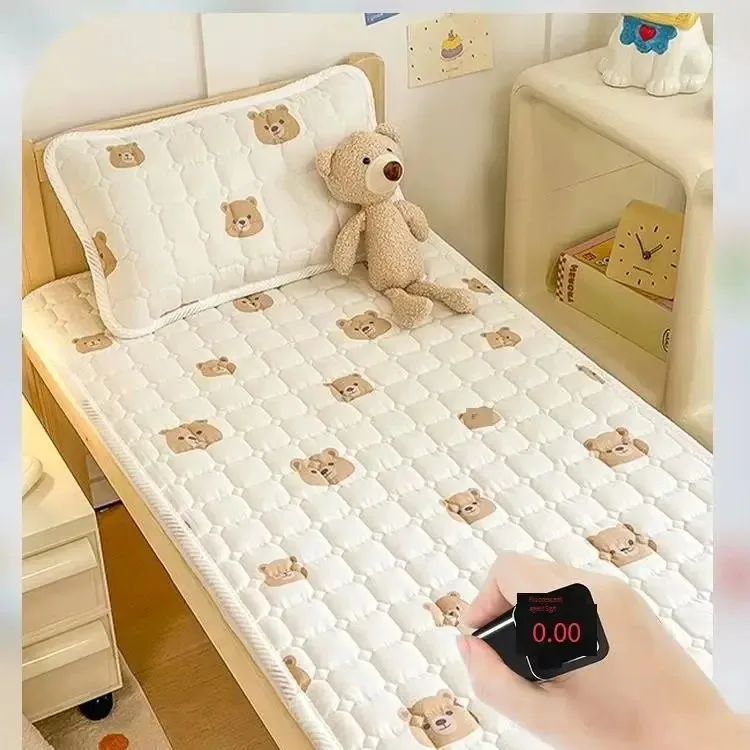二重層コットンベビーマットレス-ソフトベビーベッドパッド-子供用幼稚園寝具-新しいベビーベッドマットレス