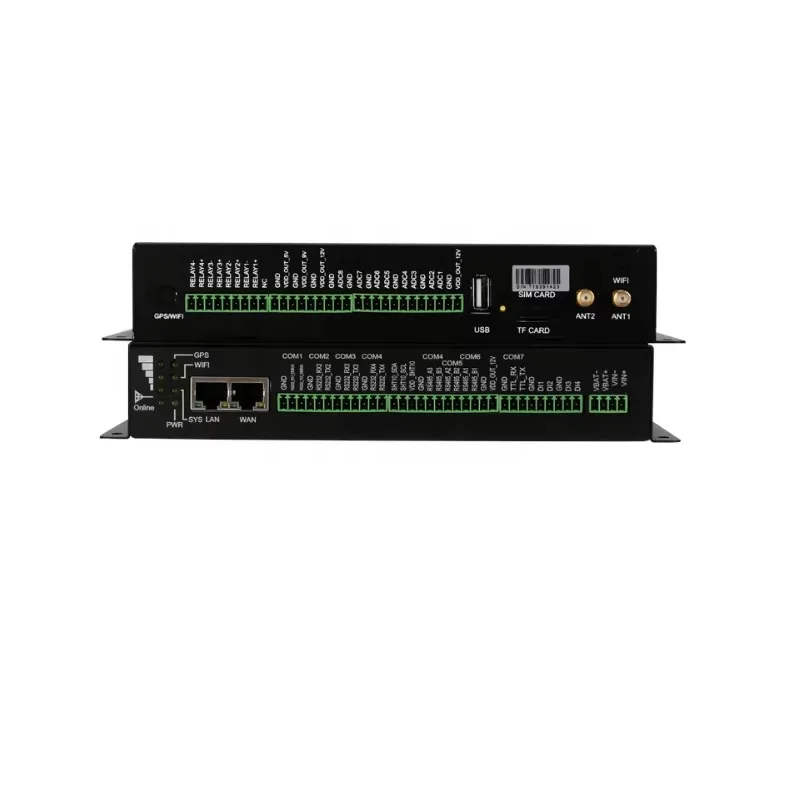 Intelligent MQTT SMS Gateway Wi-Fi Ethernet USB Outdoor Multil Protocols Computing Edge for Smart Pump Tank Level