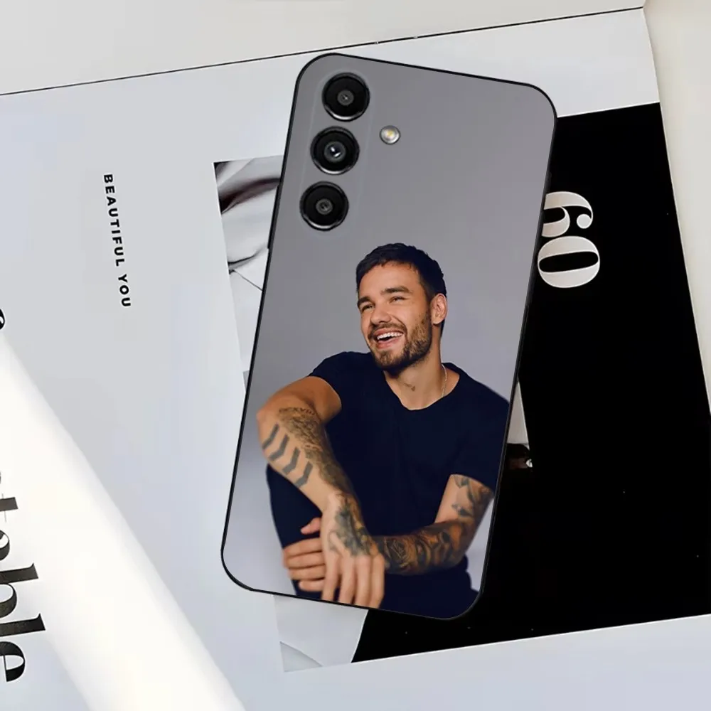 L-Liam James Payne  Phone Case For Samsung S25,S24,S23,S22,S21,S20,S10,Ultra,Plus,Lite,FE,Soft Silicone Black Cover