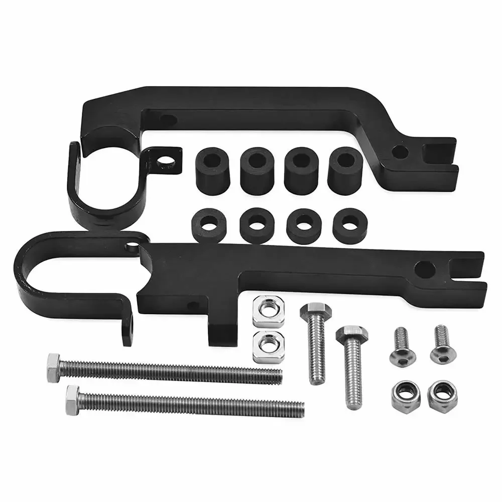 

Black Extreme Motorsports Sentinel Snowmobile Mnt Kt Mount kit for Sentinel Handguards Will Not Fit Hayes Brake