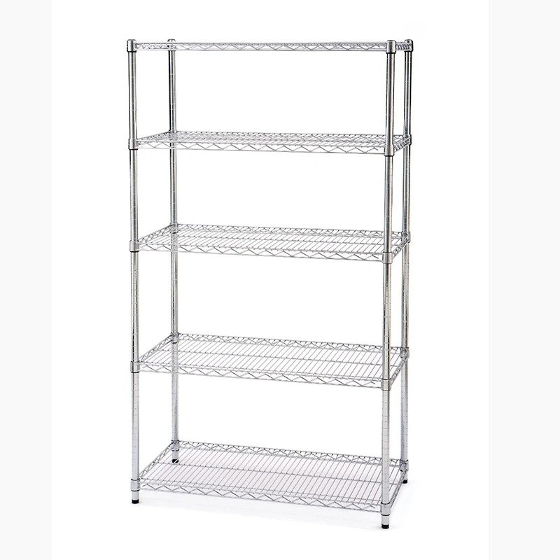 

Wholesale Approved Chrome Plated Adjustable Wire Shelves Supermarket Shelving