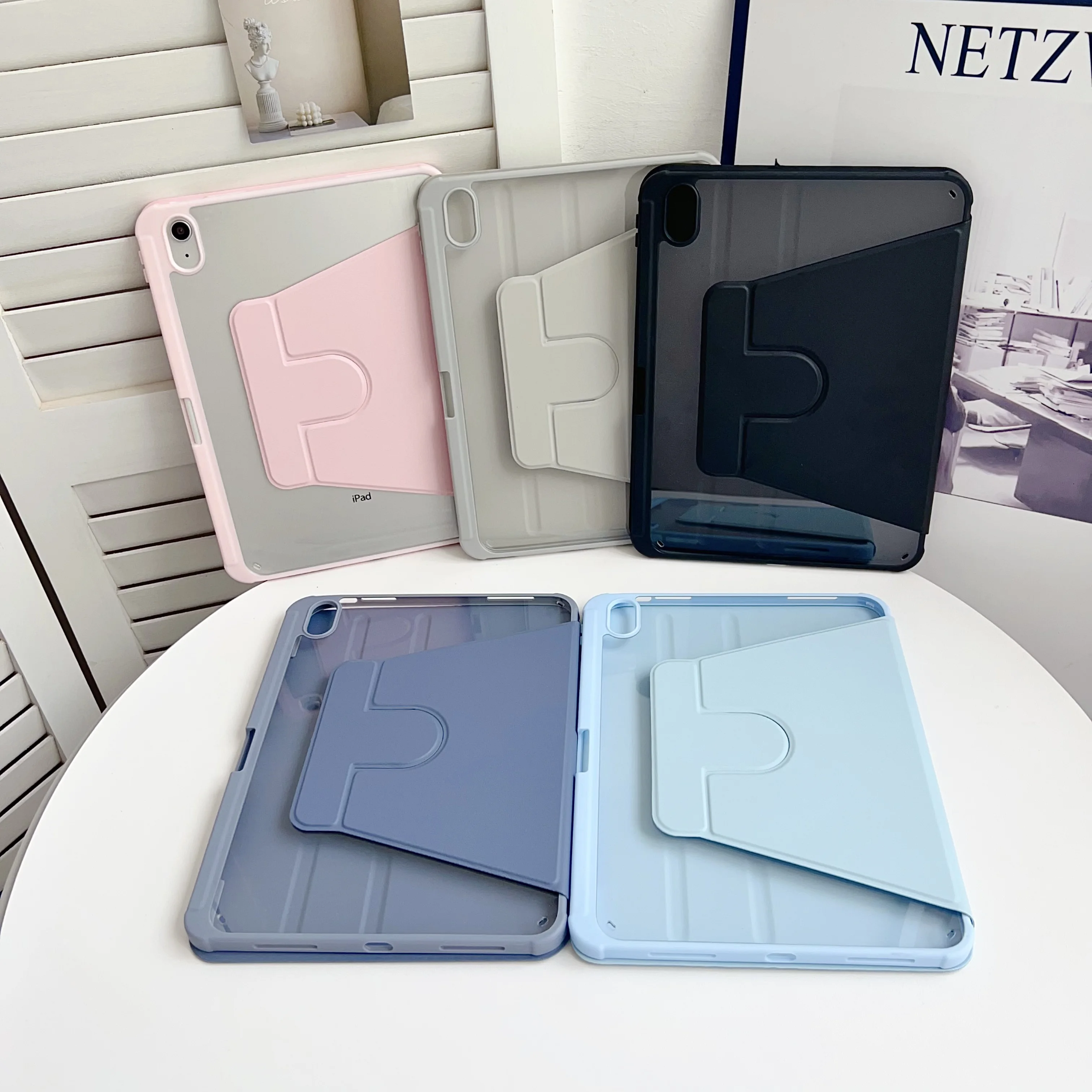 

Акриловый чехол для iPad Pro 11 M5 M4 4. 3th 2th 1th Air 11 5 4 3 2 1 Чехол-подставка для планшета iPad 10.2 9.7 mini 7 6 с слотом для ручки