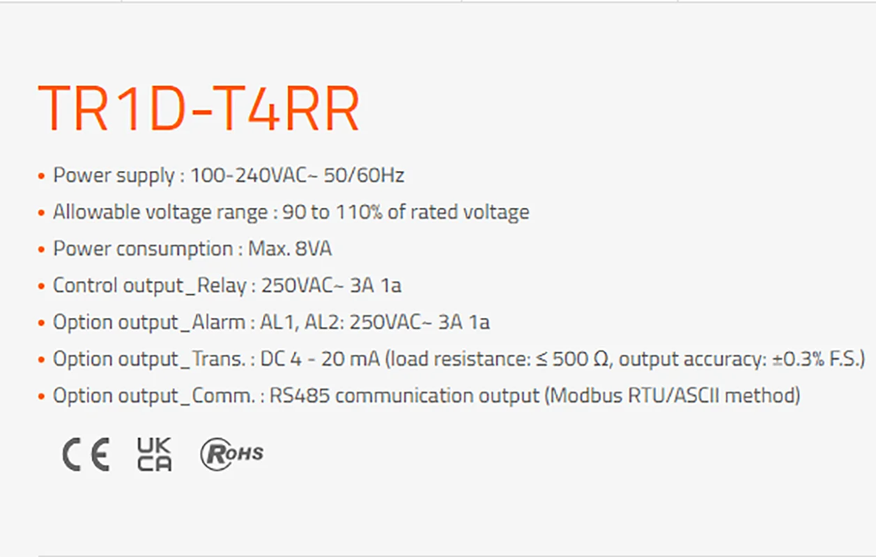 Authentic Original Temperature Controller TR1D-14CC TR1D-14CN TR1D-14RN TR1D-14RR TR1D-R4CC TR1D-R4RR TR1D-T4CC TR1D-T4RR
