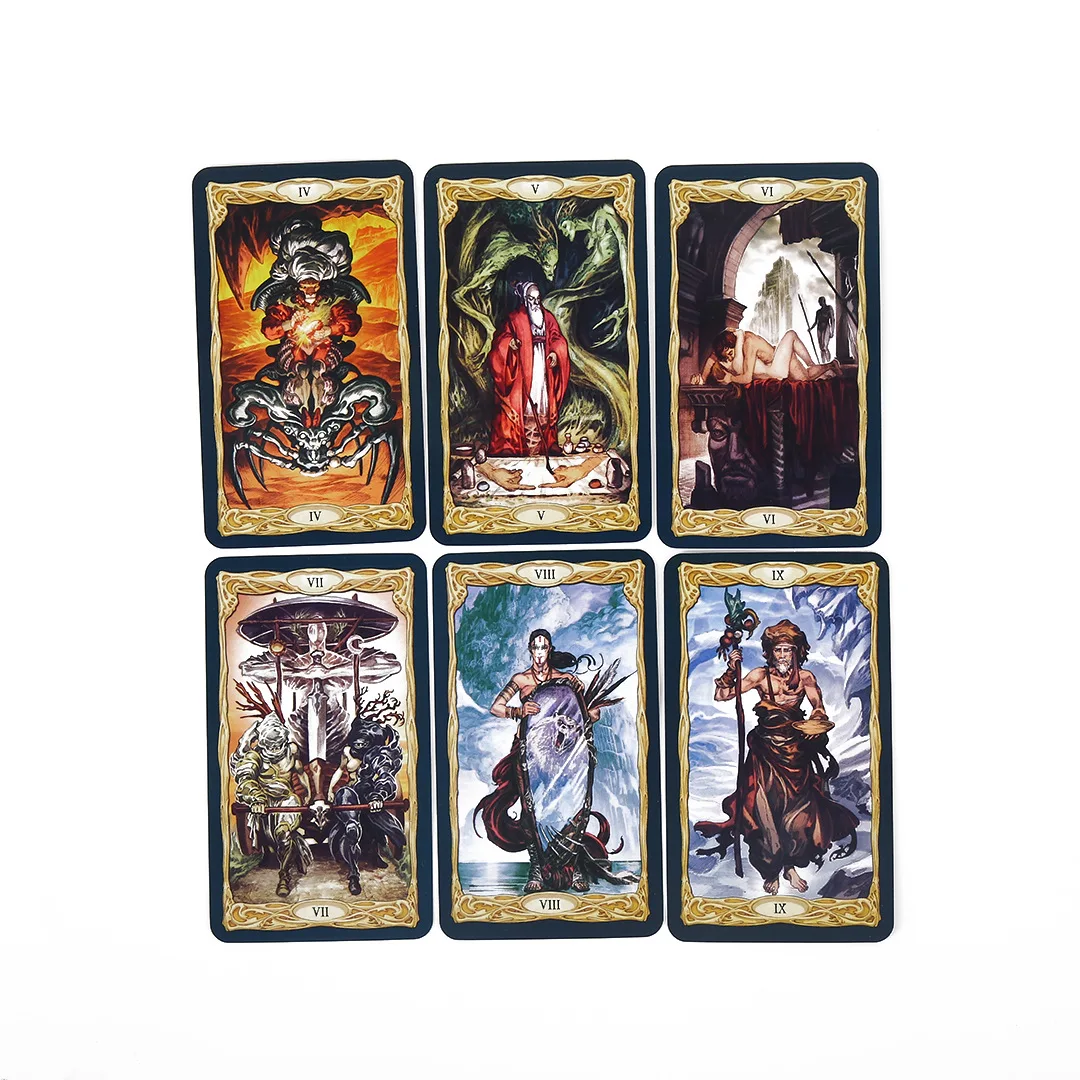 epic tarot cards A 78 Divination Deck English Versions Edition Oracle Board Playing Table Game For Party