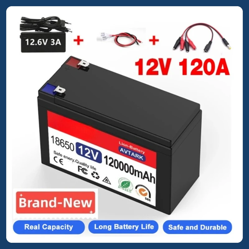 

12V Lithium Battery Sprayer Battery 18650 Rechargeable Battery Outdoor Power Supply Solar Street Light Power Supply