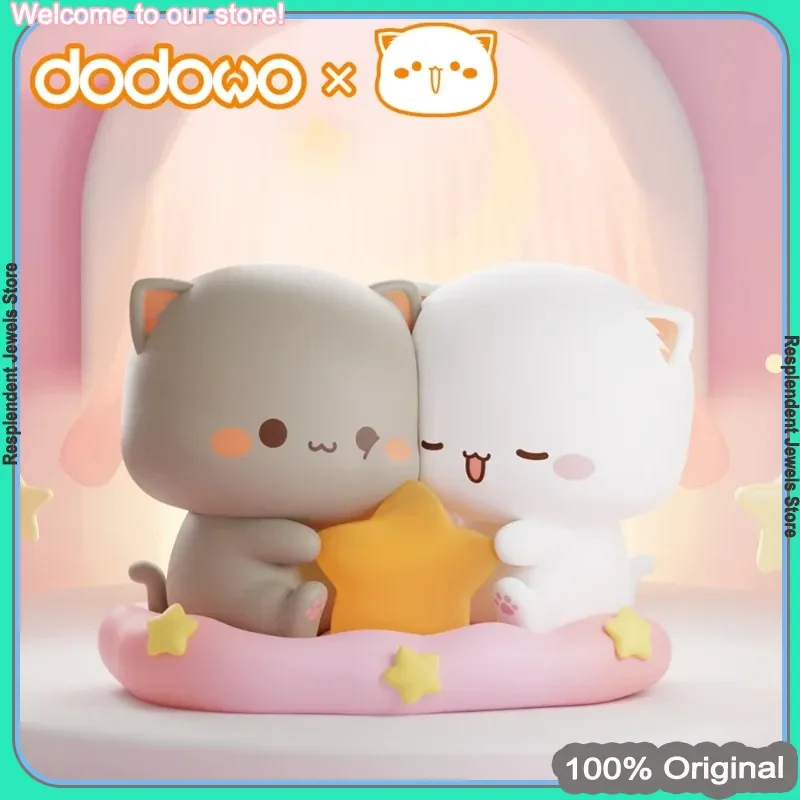 

Original Mitao Cat V4 Love Likes A Peach Series Blind Box Mini Trendy Doll Garage Kit Desktop Ornament Collection Toy Girl Gift