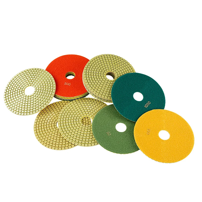 8 inch stone water grinding pads diamond wet polishing pads floor renovation grinding discs granite marble grinding tools