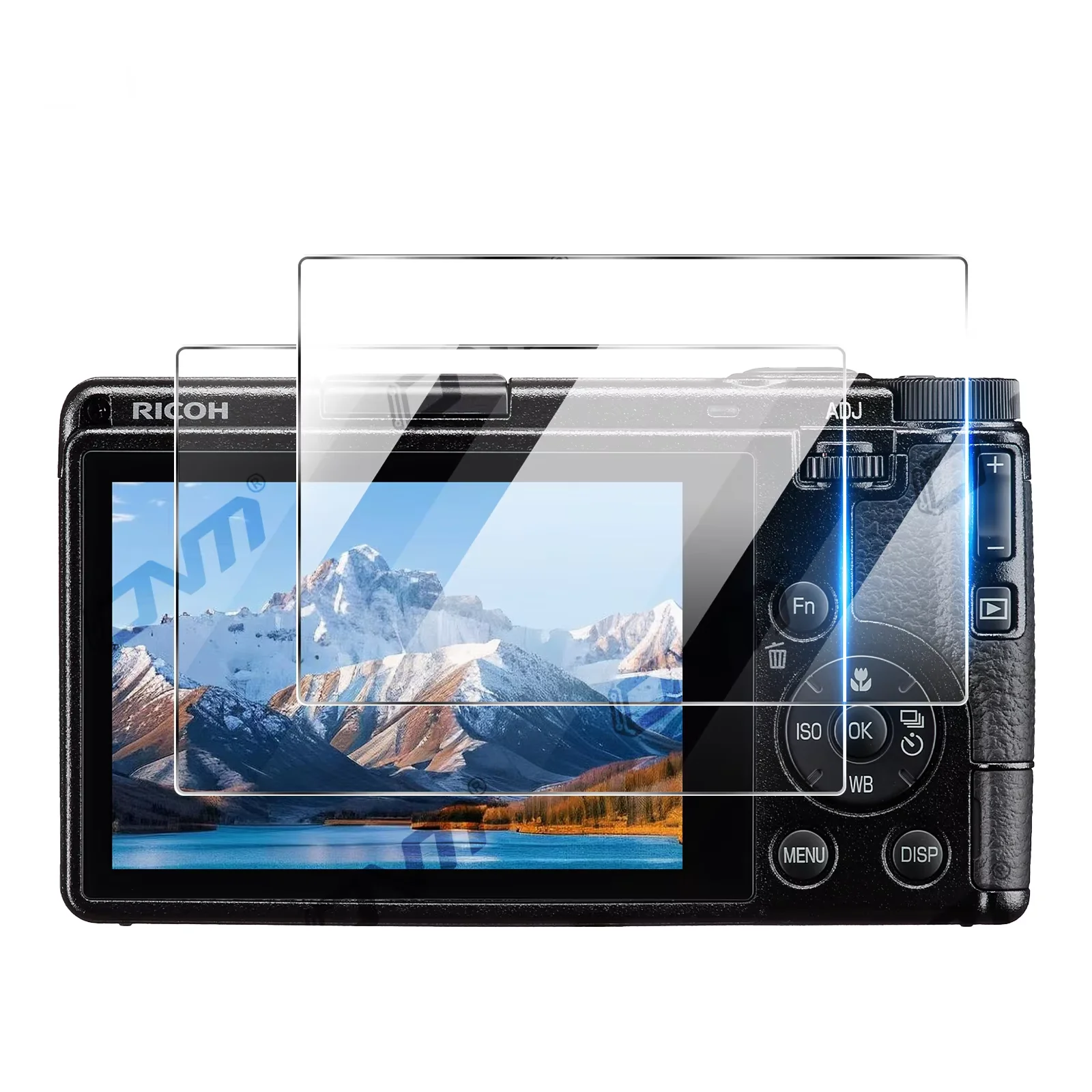 [2PCS] Screen Protector Tempered Glass for Ricoh GR4 - Ultra HD Clear Anti-scratch Glass Protective Film Accessories