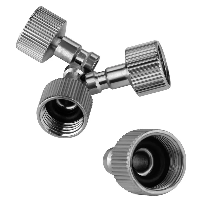 A57M-Airbrush Quick Release Coupling Disconnect Adapter With 1/8Inch 5 Male And 1 Female Fittings