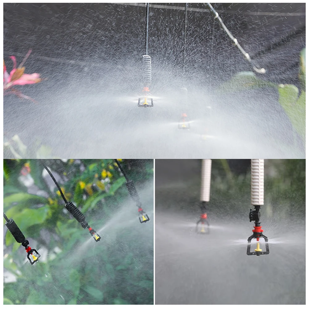 Adjustable Flow Rate Garden Irrigation System Garden Watering Adjustable Flow Irrigation Compatibility With Garden Hoses