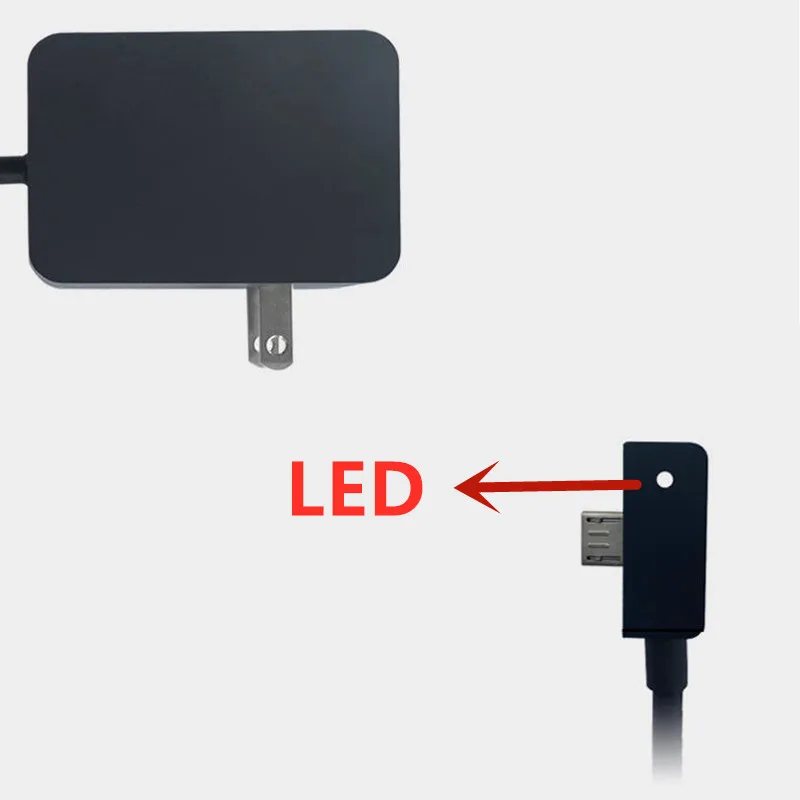 5.2 فولت 2.5A 13 واط لمايكروسوفت Surface3 التيار المتناوب محول الطاقة المحمول 1624 1645 شاحن أندرويد الفم