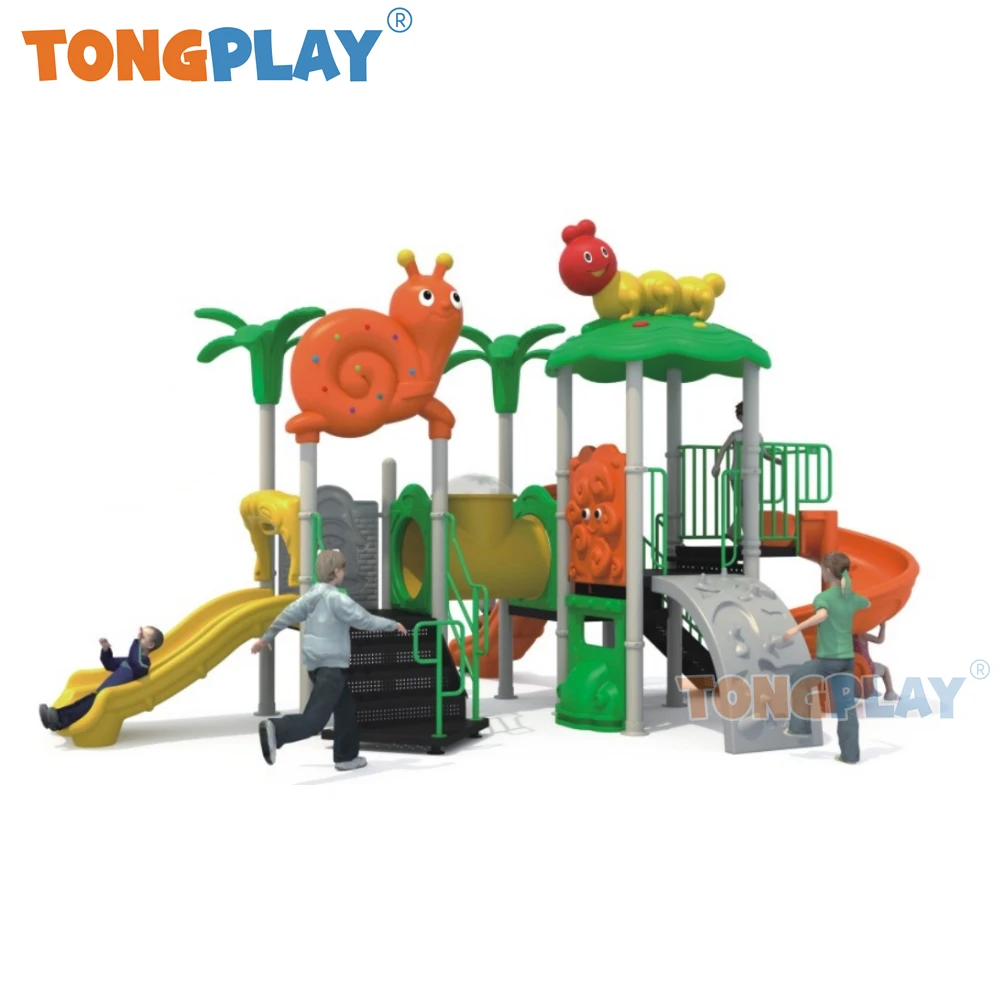 

Tong play Medium animal series best-selling children indoor outdoor slide quality factory equipment children outdoor playground