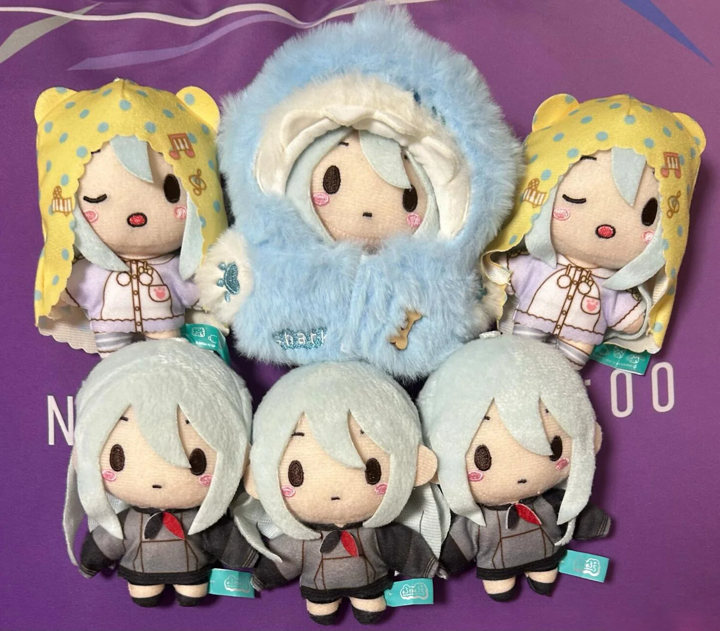 10 cm Projekt Sekai Kusanagi Nene Gefüllte Plüsch Anhänger Yoisaki Kanade Kawaii Rucksäcke Ornamente Plüsch Schlüsselbund Spielzeug Geschenk – Detail 6