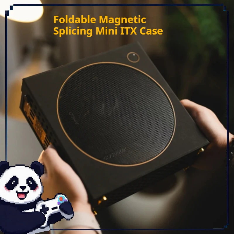 

Model 0 Mini Folding Case Magnetic Splicing 60mm Height Limiting Heat Sink/Itx Motherboard Gaming Office Desktop Console Box