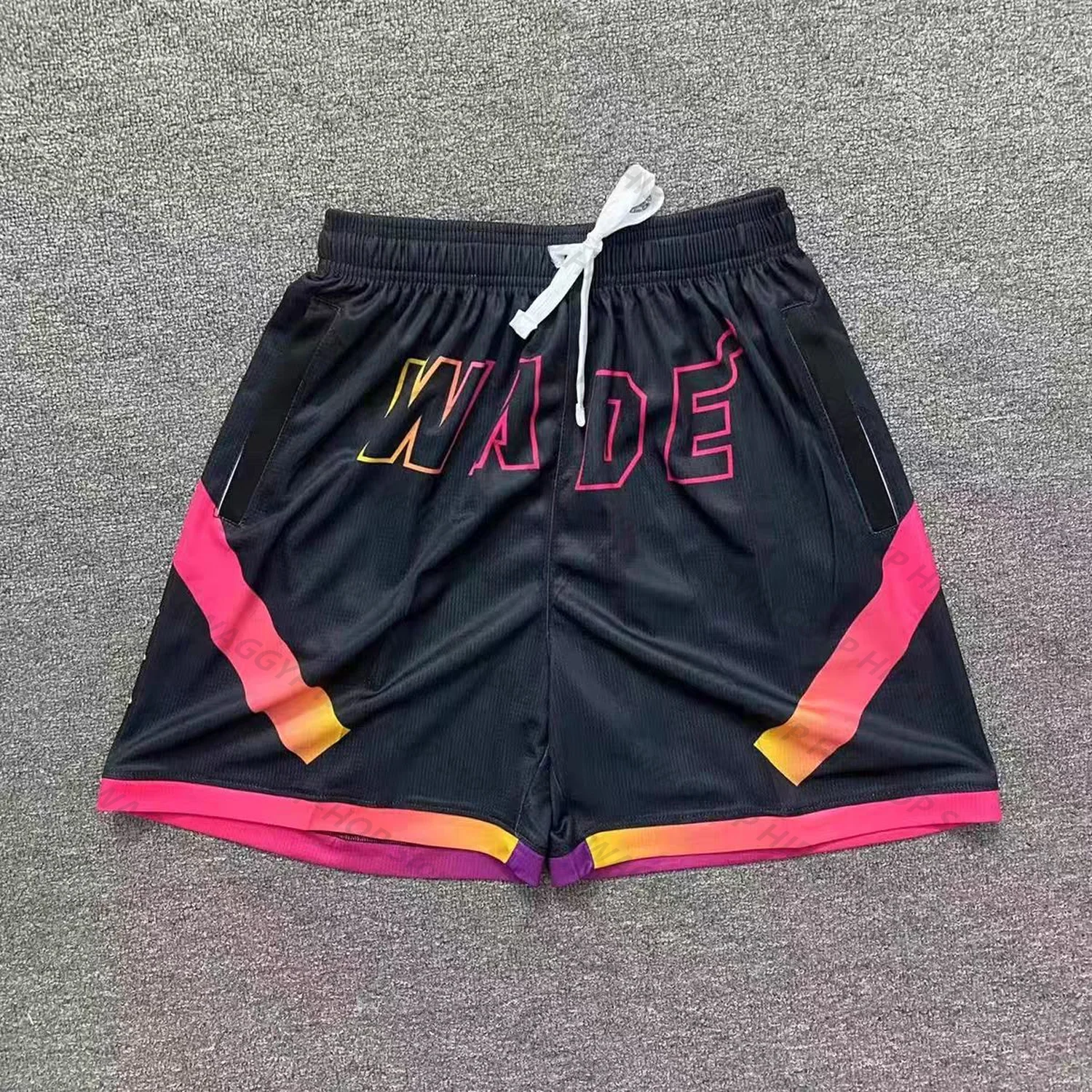 LN Way Of Wade CHINA Shorts Loose Breathable Quarter Pants Men\'s And Women\'s Sports Fitness Training Sports Basketball Shorts