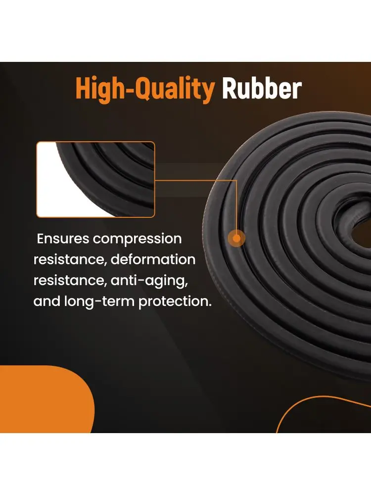 13.5 Foot 1100 Series Cab Door Rubber Weatherstrip Seal for Peterbilt 359 379 1986 1987 1988-2007