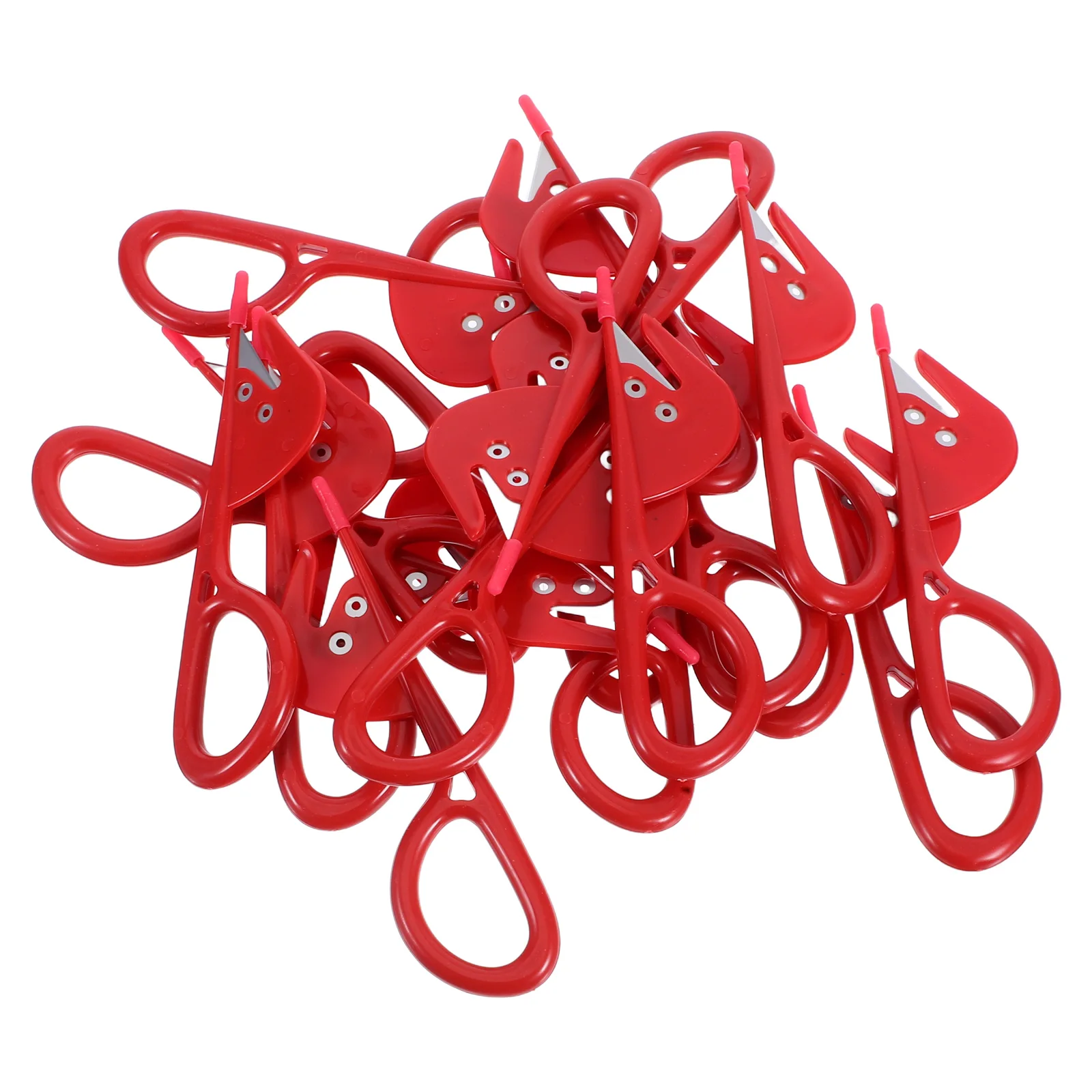 

20pcs Stainless Steel Intestine Knives Abs Handle Poultry Opener Efficient Cleaning Tool Kitchen Gadget For Home Use