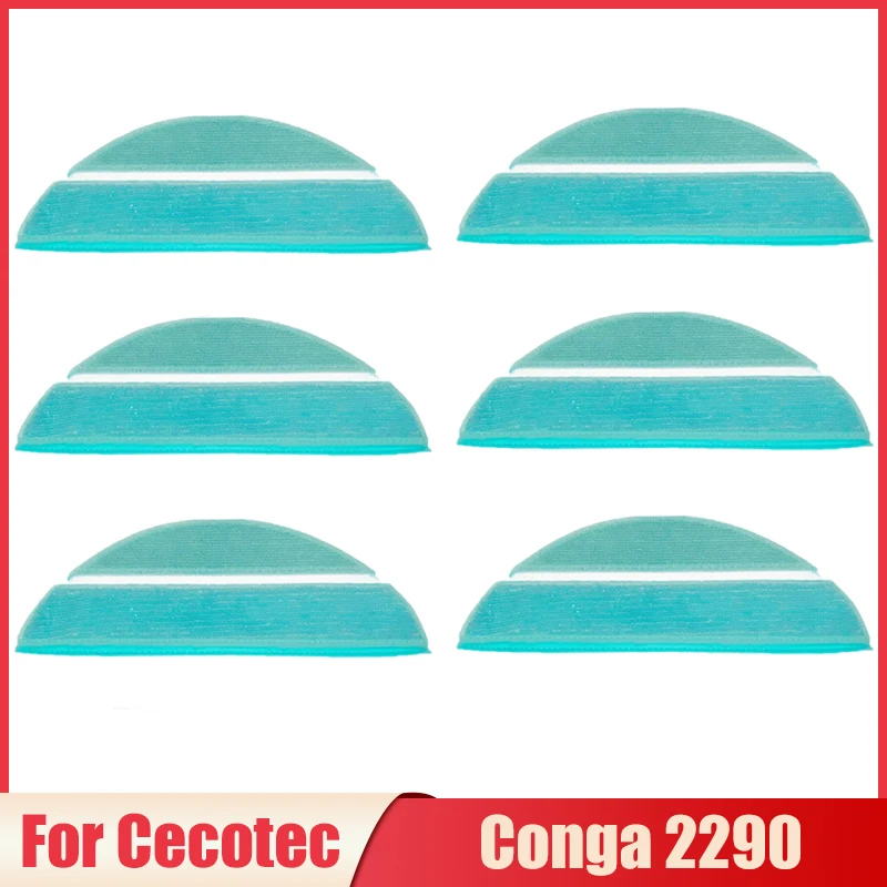 Ścierka do mopa akcesoria do Cecotec Conga 2290 odkurzacz Robot zmywalne szmaty do mopa wkłady do mopa części zamienne